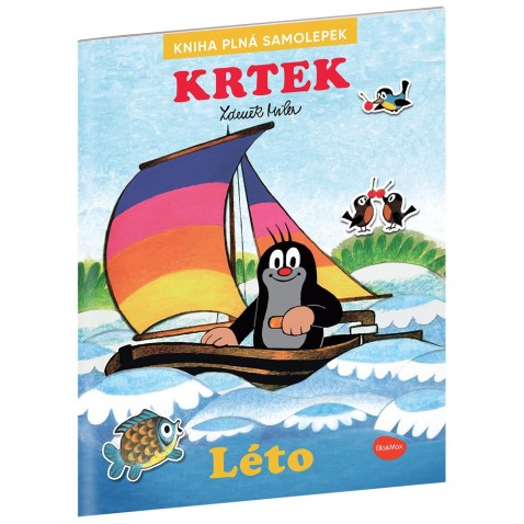 Krtek a léto - kniha samolepek