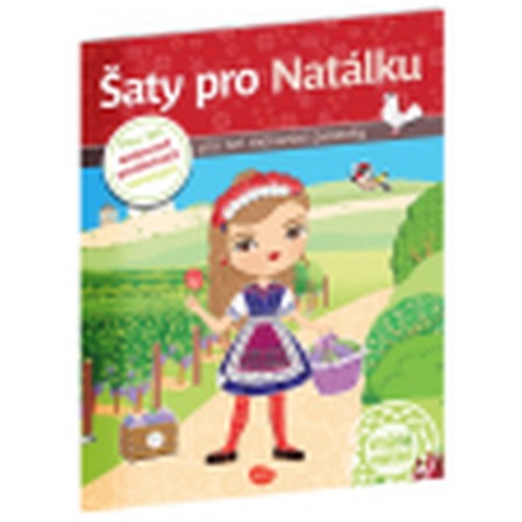 Šaty pro Natálku - Kniha samolepek