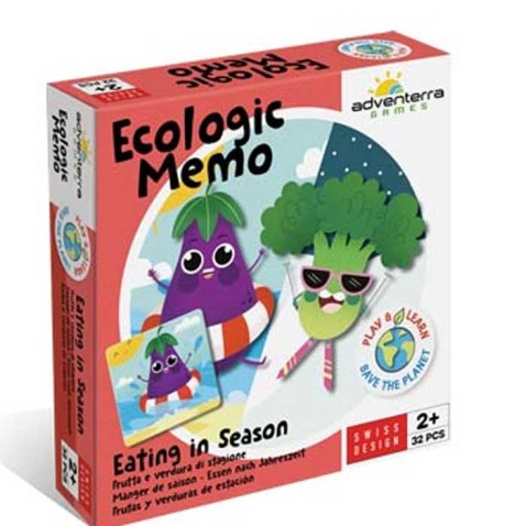 Ekologická hra pexeso Sezónní potraviny