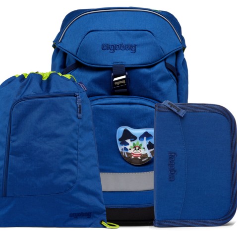 Školní batoh Ergobag prime ECO Lagoon 2023 SET