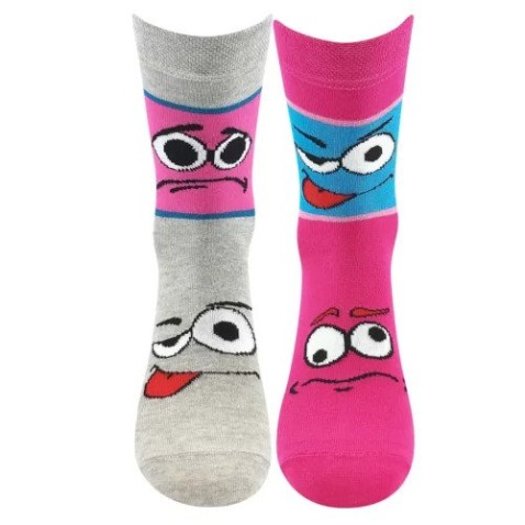 Ponožky Tlamík dívčí 2 páry