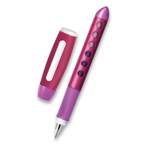 Plnící pero Faber-Castell Scribolino pro praváky, malinová