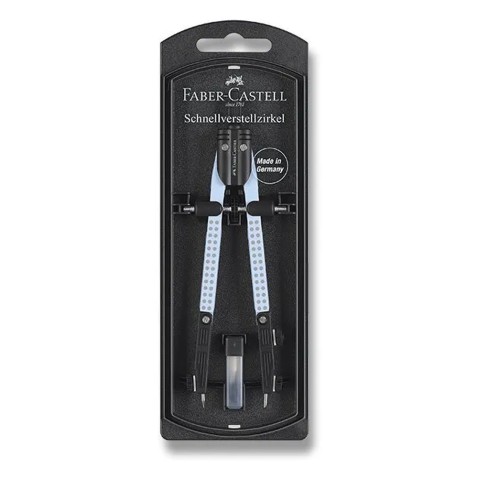 Kružítko Faber-Castell Quick Set - sky blue