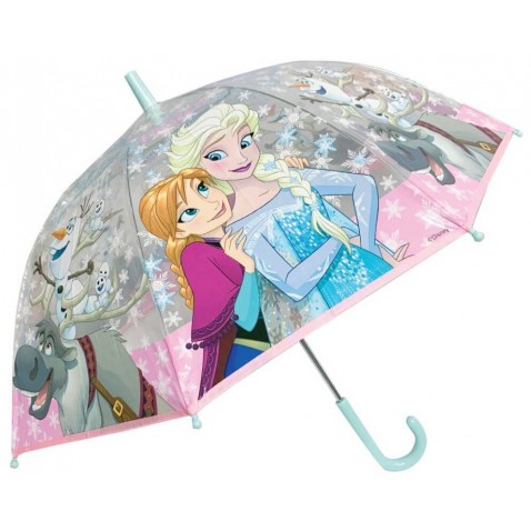 Deštník Ledové Království II. průhledný