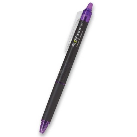 Roller Pilot Frixion Clicker Point F 05 - fialová