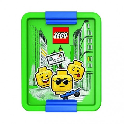 Svačinový box Lego Iconic Boy modrá/zelená