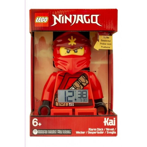 LEGO Ninjago Kai - hodiny s budíkem