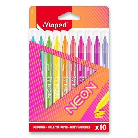 Fixy Maped Neon 12 barev