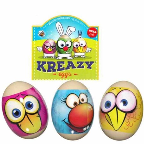 Velikonoční fólie na vajíčka kreazy 10ks