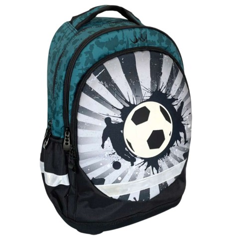 Školní batoh Reybag Green Football