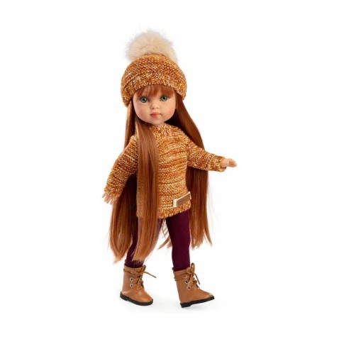 Guca 859 PENELOPE - realistická panenka s celovinylovým tělem - 34 cm