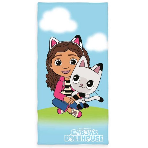 Osuška pro děti Gabby´s Dollhouse Happy