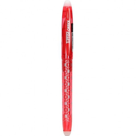 Gumovací pero Tiptop červené