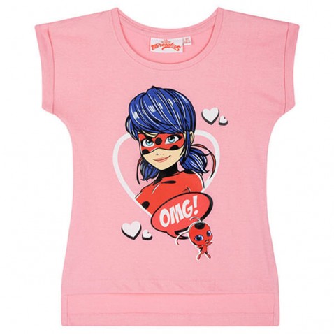 Tričko Kouzelná Beruška KR růžové