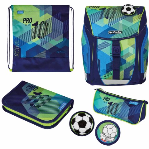 Školní batoh Herlitz FiloLight Gól SET