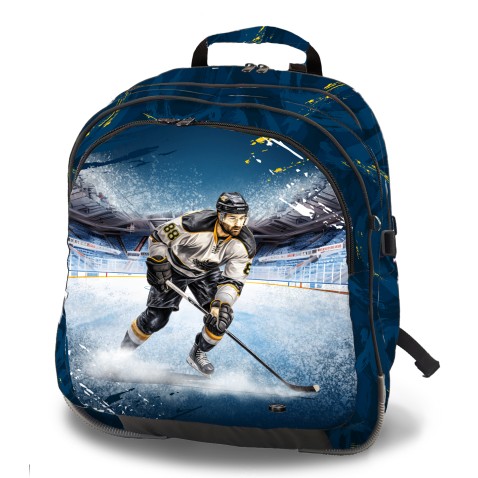 Školní batoh pro prvňáčky Ulitaa Hokej