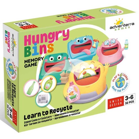 Vzdělávací hra Hladové kontejnery