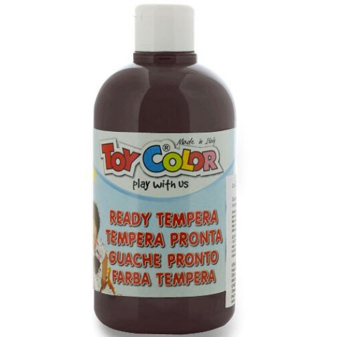 Temperová barva Ready Tempera hnědá 500ml