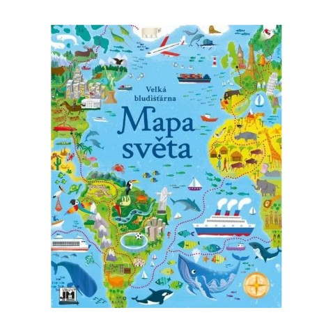 Velká bludišťárna - Mapa světa