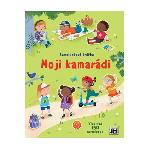 Moji kamarádi - samolepková knížka