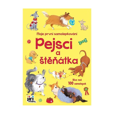 Pejsci a štěňátka - moje první samolepkování