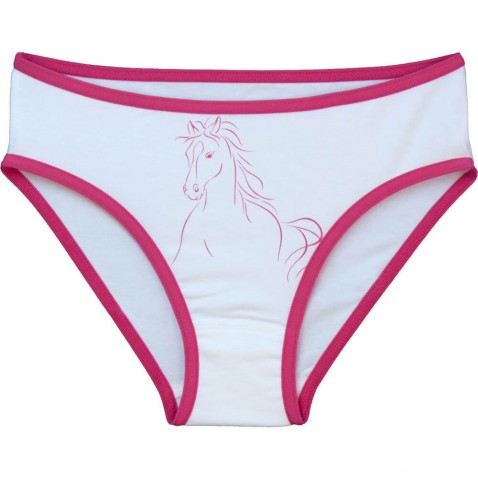 Kalhotky Kůň růžové