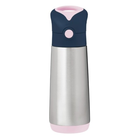 Termoska na pití sport 500 ml - indigo/růžová