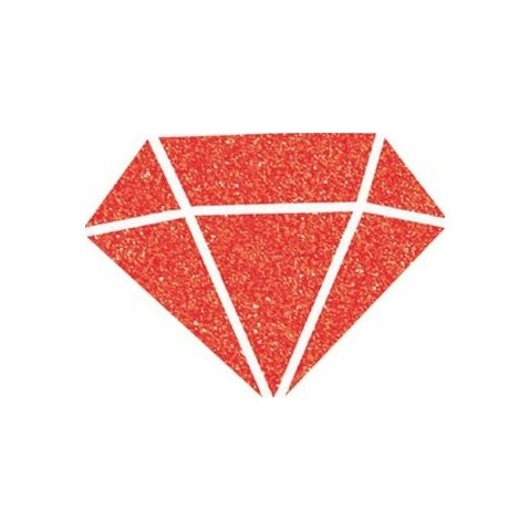 Diamantová barva Aladine Izink červená