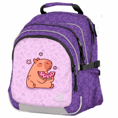 Školní batoh pro prvňáčky Ulitaa Kapybara