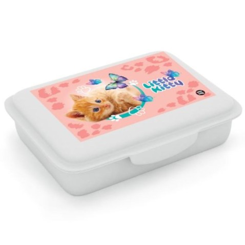 Svačinový box s přihrádkou Oxybag Kočka