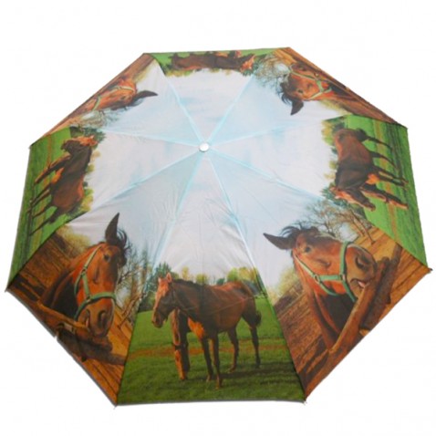 Deštník koně skládací