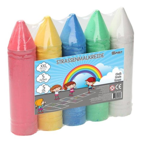 Křídy Spirit barevné 5ks