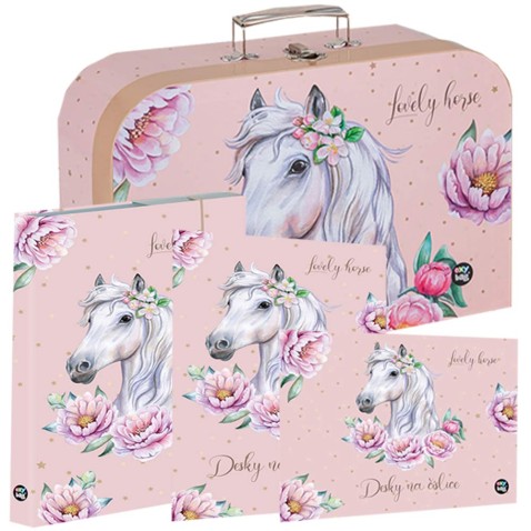 Sada pro prvňáčky OXYBAG Kůň romantic 25