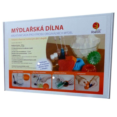 Výroba mýdel pro děti MÝDLAŘSKÁ DÍLNA Libebit