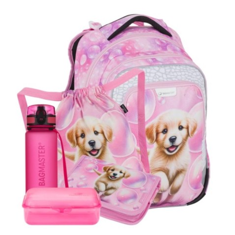 Batoh do školy Bagmaster LUMI 26 A, velký set