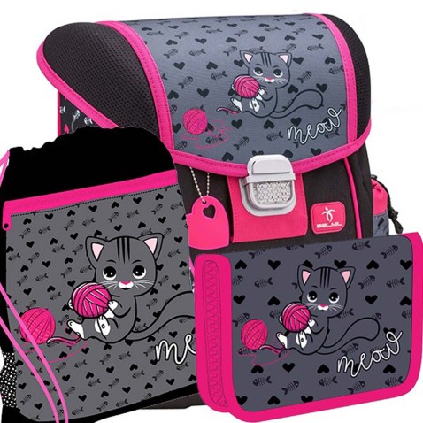 Školní batoh BELMIL 403-13 I Love Cat - SET