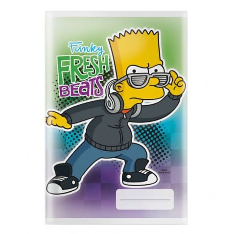 Holografické obaly Bart Simpson A5