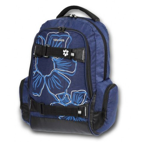 Školní batoh Walker Flower modrá