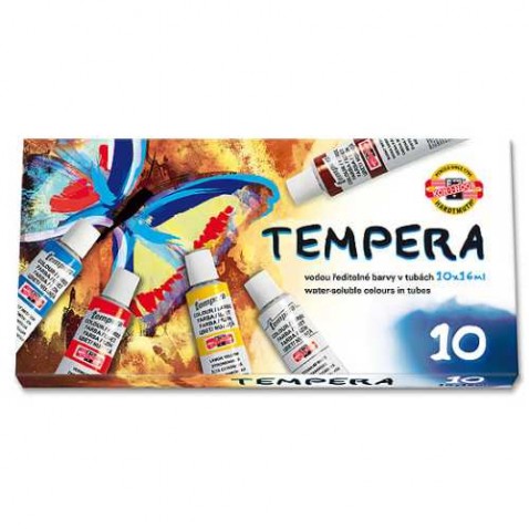 Tempery KOH-I-NOOR - 10 barev