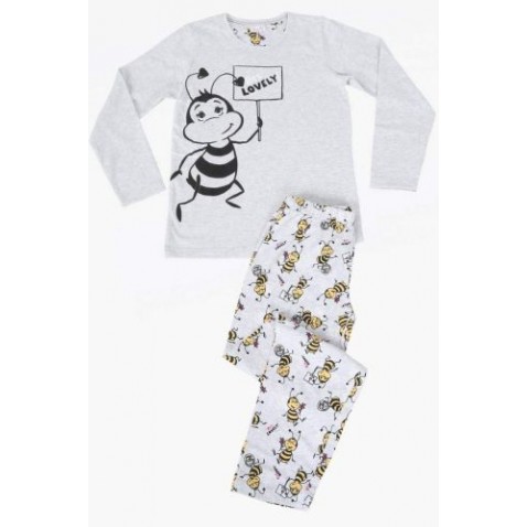 Dětské pyžamo dlouhé Včela