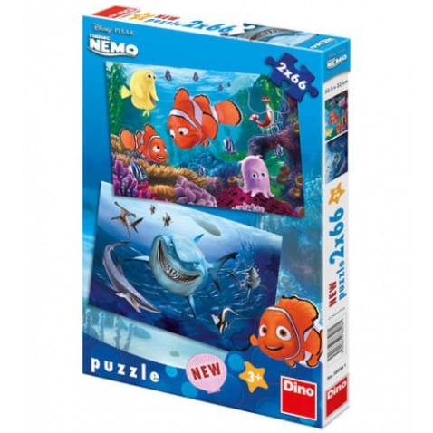Puzzle Nemo 2 x 66 dílků