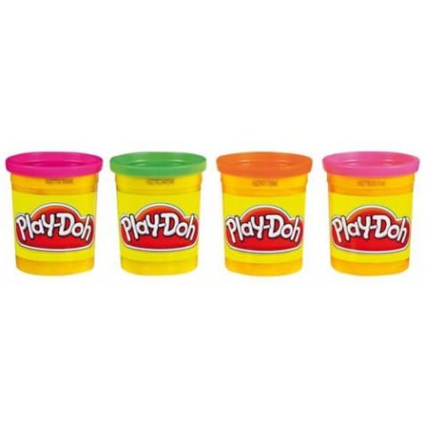 Play-Doh 4 kelímky - klasické barvy