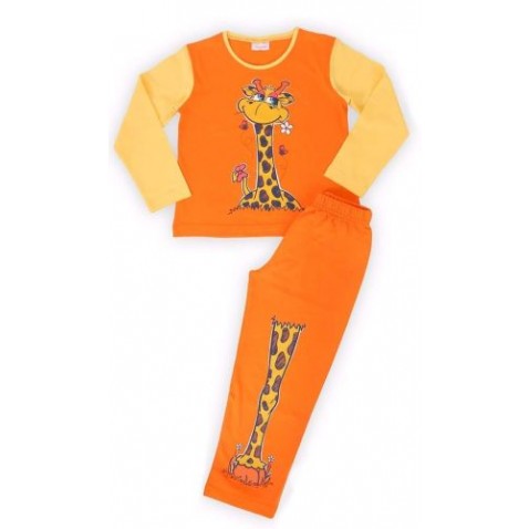 Dětské pyžamo dlouhé Malá žirafa