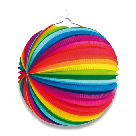 Lampion Rainbow průměr 25 cm