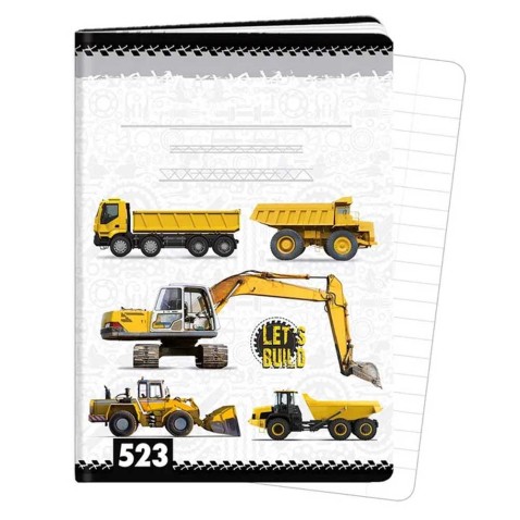 Školní sešit A5 Let's build 523