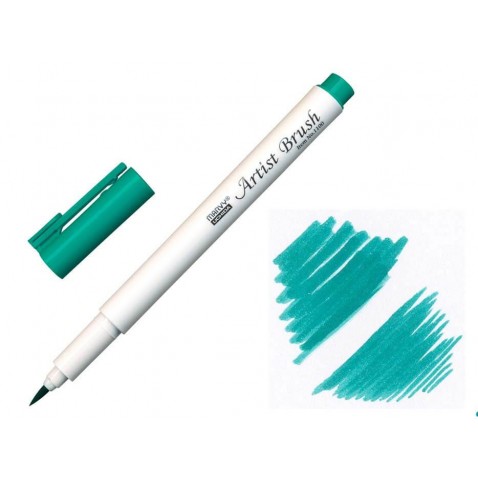 Štětcový fix - MARVY PEACOOK GREEN ARTIST BRUSH