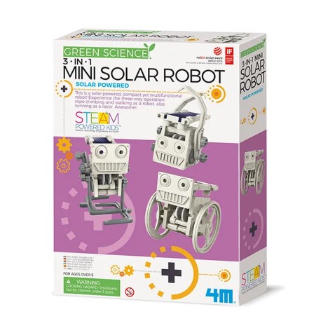 Mini solární robot 3v1