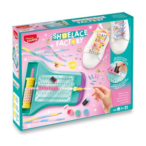Kreativní sada Maped Creativ Shoelace Factory - výroba tkaniček