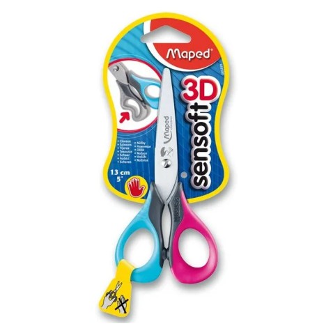 Nůžky Maped SenSoft Left pro leváky 13 cm, mix barev