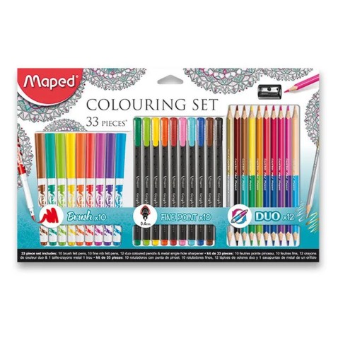 Výtvarná sada Maped Colouring set - 33 kusů